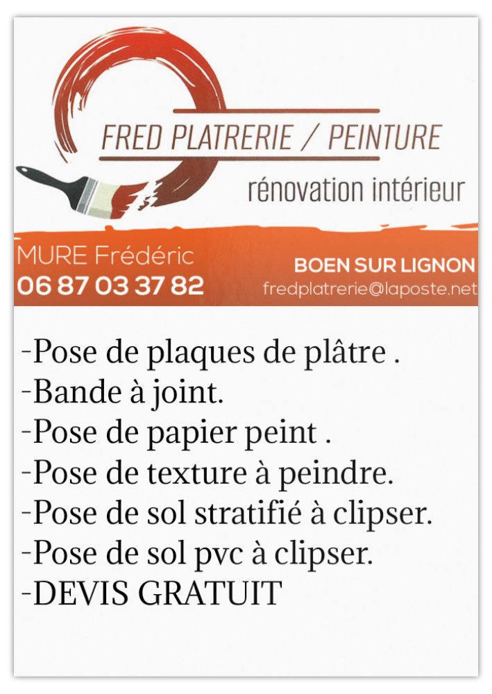 fred platrerie peinture — Photos 4